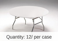 12/Case Bulk White Stay Put 60