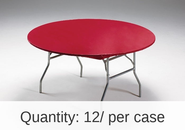 12/Case Bulk Red Stay Put Round Table Covers