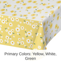 6/Case Bulk Sweet Daisy Tablecover, Paper 54