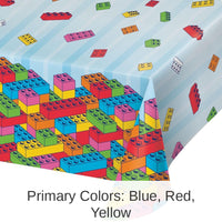 6/Case Bulk Block Bash Toy Blocks Paper Tablecloths