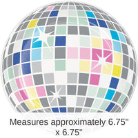 96/Case Bulk Birthday Beats Disco Party Disco Ball Paper Dessert Plates