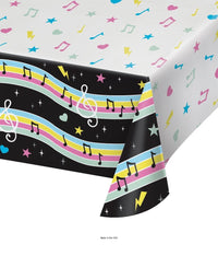 6/Case Bulk Birthday Beats Disco Party Paper Tablecloths