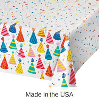 6/Case Bulk Hats Off Birthday Tablecover, Paper 54