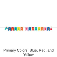12/Case Bulk Hats Off Birthday Banner