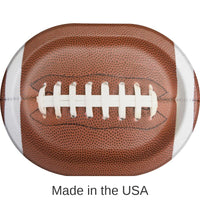96/Case Bulk Touchdown Time Paper Oval Platter