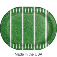 96/Case Bulk Game Time Paper Oval Platter