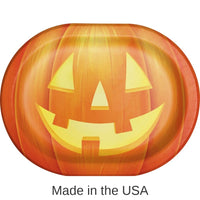 96/Case Bulk Pumpkin Party Paper Oval Platter