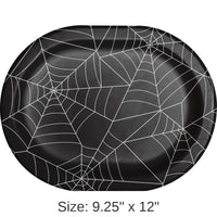 96/Case Bulk Halloween Oval Platter