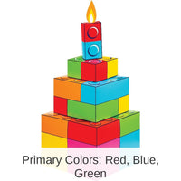 6/Case Bulk Block Bash Toy Blocks Centerpieces