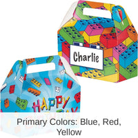 24/Case Bulk Block Bash Toy Blocks Party Favor Boxes