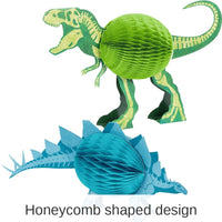 12/Case Bulk Dino Dig Centerpiece Honeycomb Shaped