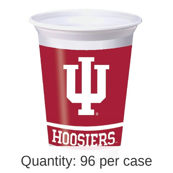 96/Case Bulk Indiana Hoosiers 20 oz Plastic Cups