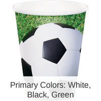 96/Case Bulk Soccer 9 oz Cups