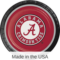 96/Case Bulk Alabama Crimson Tide Dinner Plates