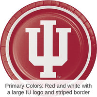 96/Case Bulk Indiana Hoosiers Dinner Plate