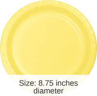 240/Case Bulk Mimosa Sturdy Style 8.75 inch Dinner Plates