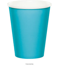 240/Case Bulk Bermuda Blue 9 oz Hot & Cold Cups