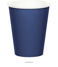 240/Case Bulk Navy 9 oz Hot & Cold Cups
