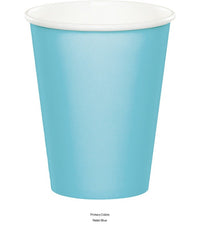240/Case Bulk Pastel Blue 9 oz Hot & Cold Cups