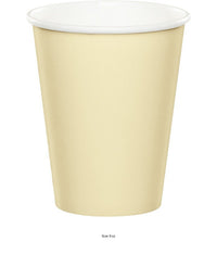 240/Case Bulk Ivory 9 oz Hot & Cold Cups