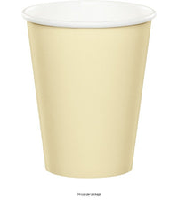 240/Case Bulk Ivory 9 oz Hot & Cold Cups