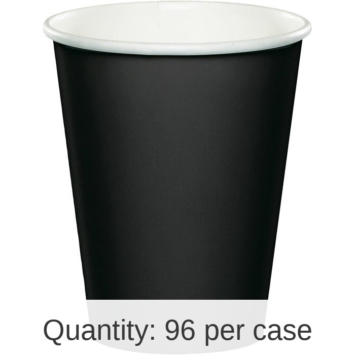 96/Case Bulk Black Velvet Value Friendly 9 oz Hot & Cold Cups