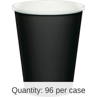 96/Case Bulk Black Velvet Value Friendly 9 oz Hot & Cold Cups