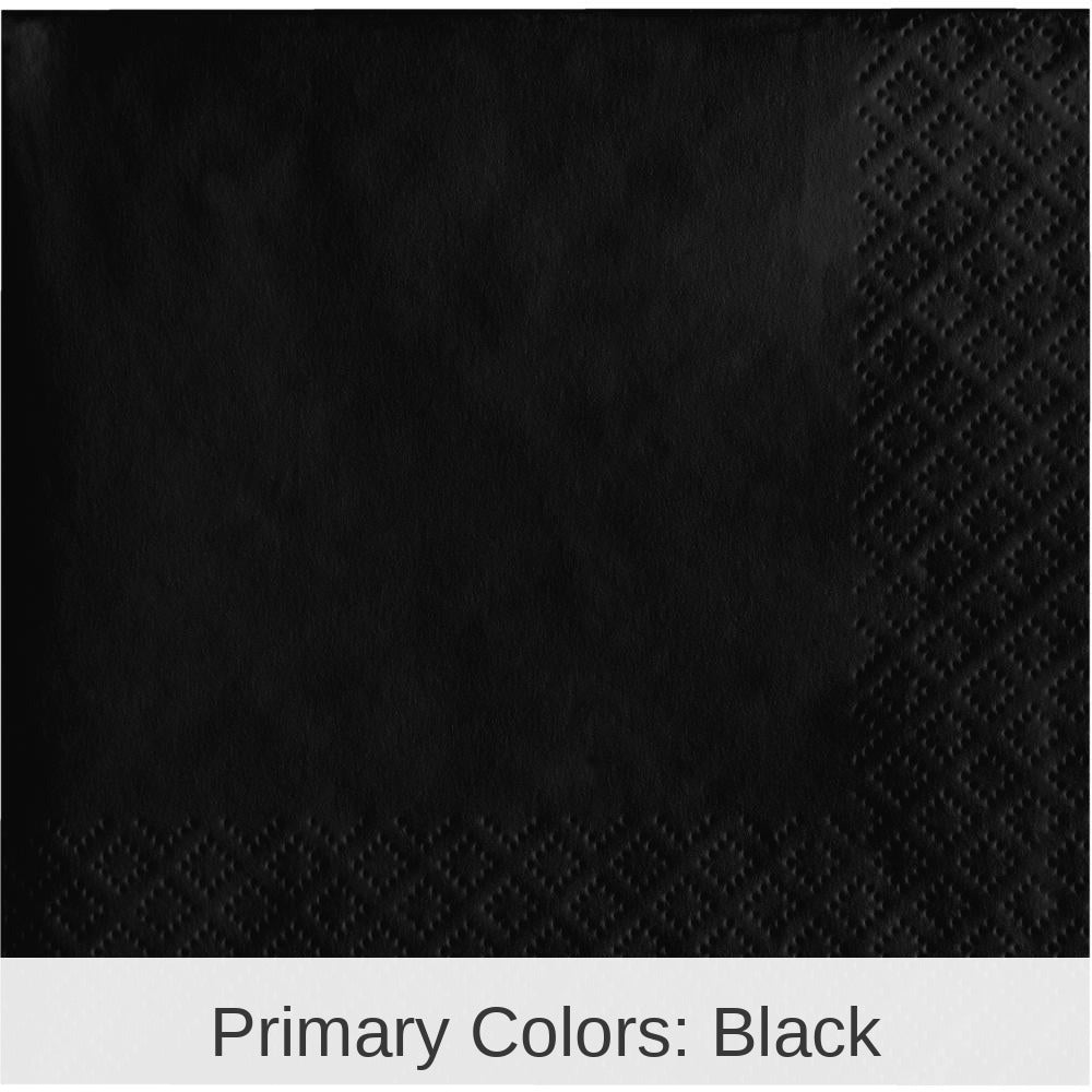 500/Case Bulk Black Velvet Beverage Napkins 3 ply