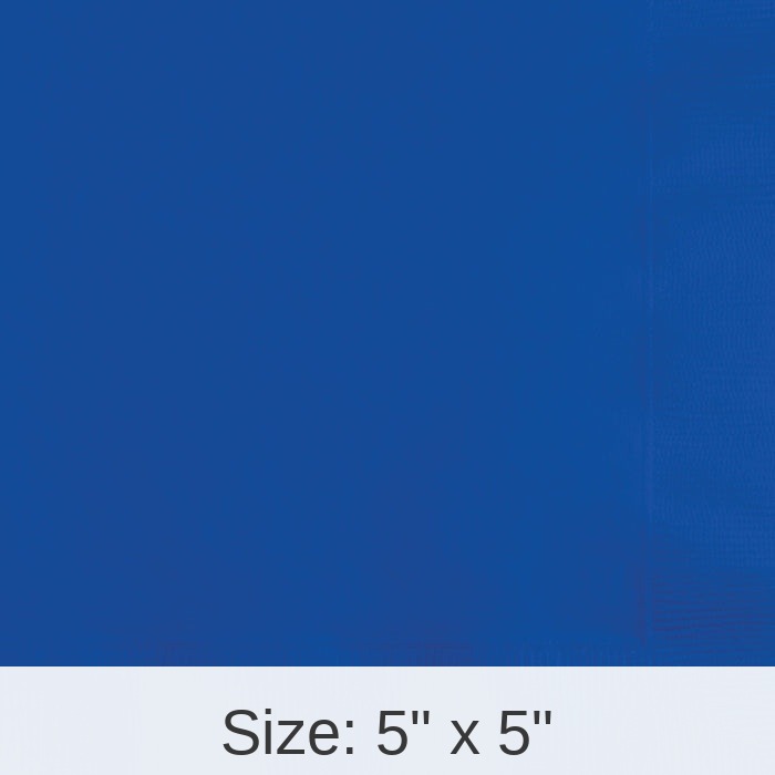 500/Case Bulk Cobalt Blue Beverage Napkins 3 ply