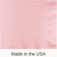 250/Case Bulk Classic Pink Dinner Napkins 3 Ply
