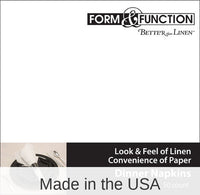 600/Case Bulk White Better than Linen Dinner Napkins Catering Pack