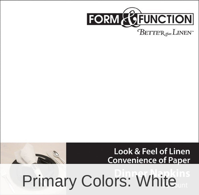 600/Case Bulk White Better than Linen Dinner Napkins Catering Pack