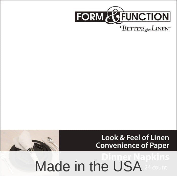 288/Case Bulk White Better than Linen Dinner Napkins