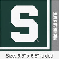 240/Case Bulk Michigan State Spartans Luncheon Napkin