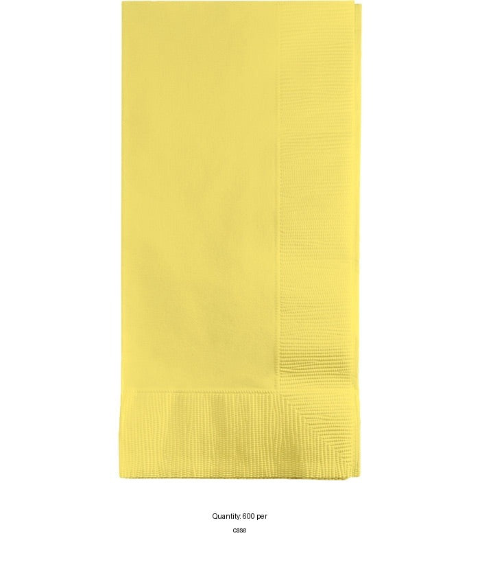 600/Case Bulk Mimosa 2 Ply Dinner Napkins