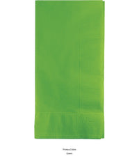 600/Case Bulk Fresh Lime 2 Ply Dinner Napkins