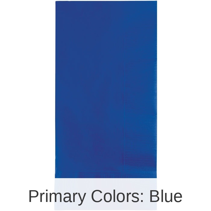 600/Case Bulk Cobalt Blue 2 ply Dinner Napkins