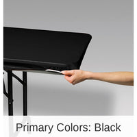 12/Case Bulk Black Stay Put Table Cover 29