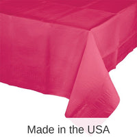 6/Case Bulk Hot Magenta Paper Table Covers 54