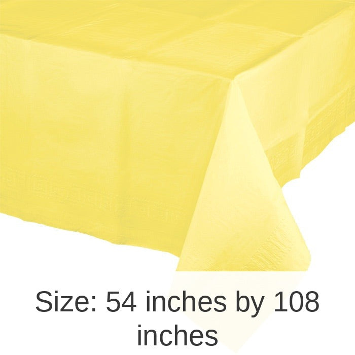 6/Case Bulk Mimosa Paper Table Covers 54" x 108"