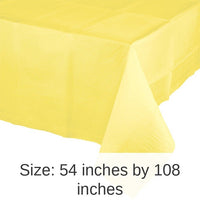 6/Case Bulk Mimosa Paper Table Covers 54