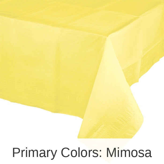 6/Case Bulk Mimosa Paper Table Covers 54" x 108"