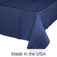 6/Case Bulk Navy Paper Table Covers 54