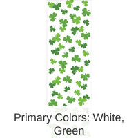 12/Case Bulk Shamrock Plastic Table Covers