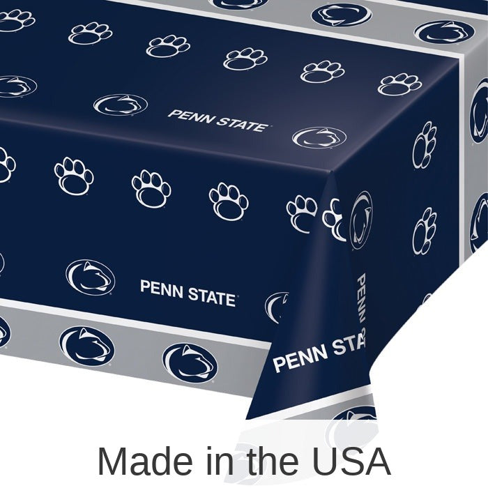 12/Case Bulk Penn State Nittany Lions Plastic Table Covers