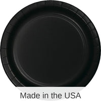 900/Case Bulk Black Velvet Dessert Plates