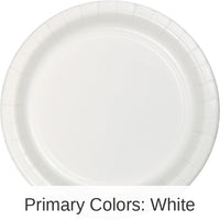 900/Case Bulk White Dessert Plates