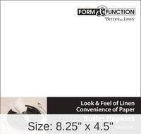 600/Case Bulk Better than Linen White Guest Towels Catering Pack