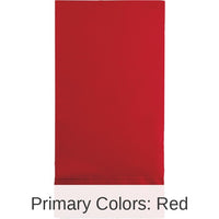 192/Case Bulk Classic Red 3 Ply Guest Towels