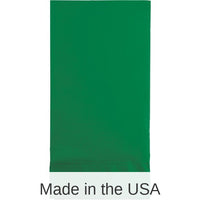 192/Case Bulk Emerald Green 3 Ply Guest Towels